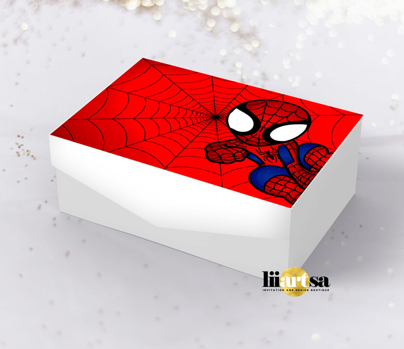 Spiderman Spidey keepsake memory box medium