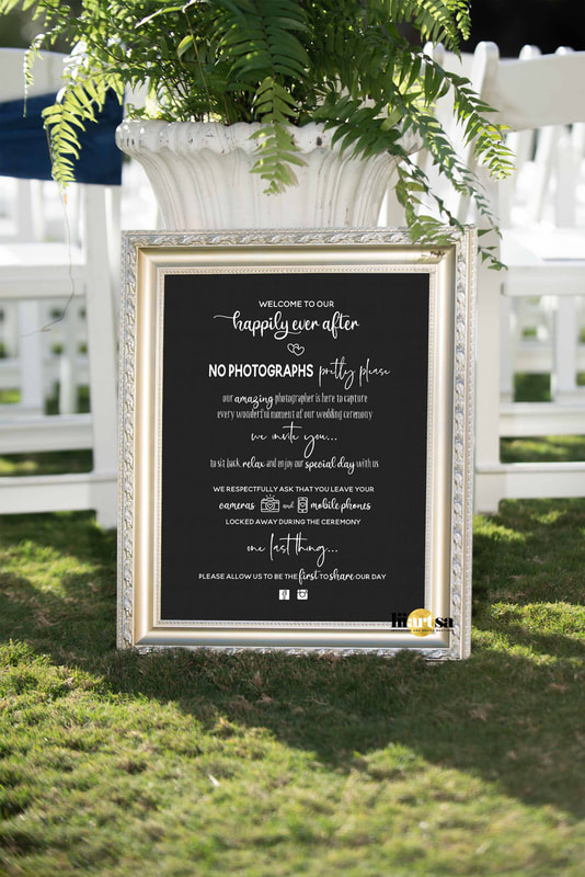 unplugged sign, wedding sign, unplugged poster